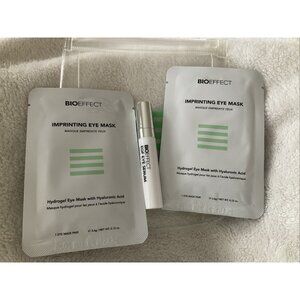 BIOEFFECT Hyaluronic Acid Imprinting Eye Mask X 2 & BIOEFFECT EGF Eye Serum 3ml